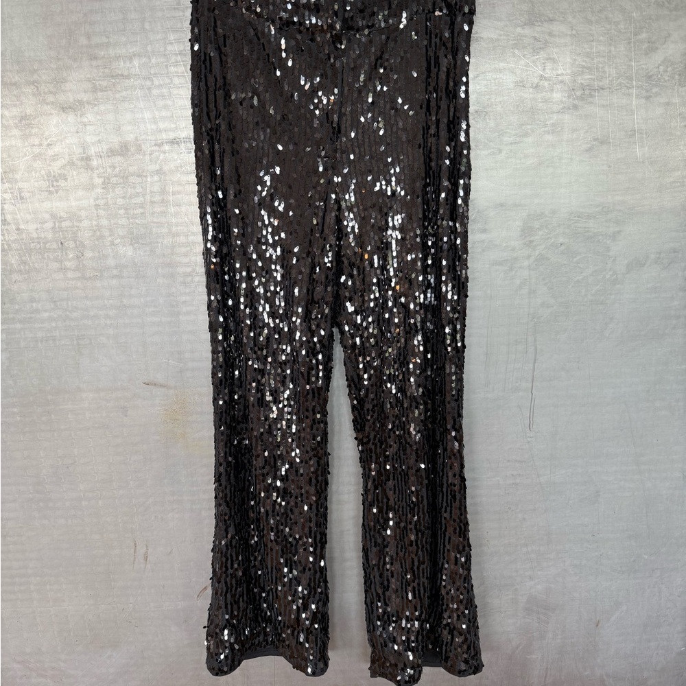 H&M Black Sequin Pants